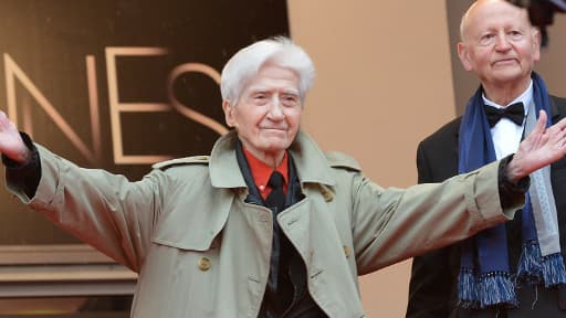 Le réalisateur Alain Resnais en mai 2012 lors de la 65e édition du Festival de Cannes