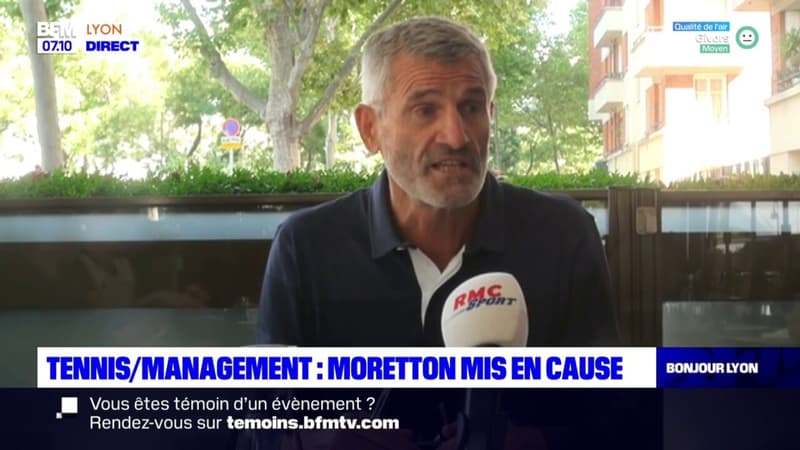 Tennis: le Lyonnais Gilles Moretton accusé de management trop brutal