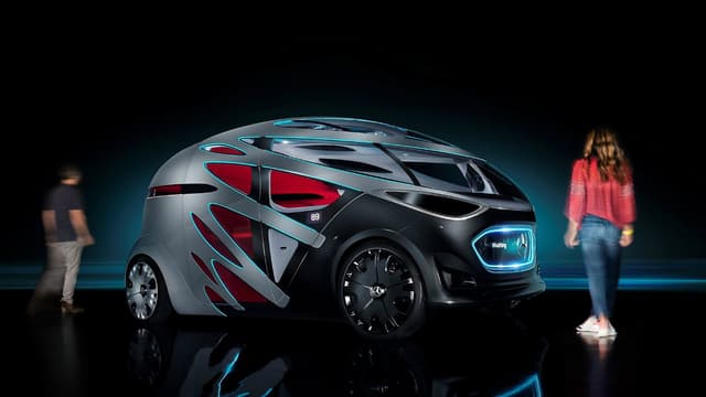 Mercedes-Benz repense la mobilité urbaine, de la livraison aux transports de personnes, avec son dernier concept-car dévoilé ce lundi: le Vision Urbanetic.