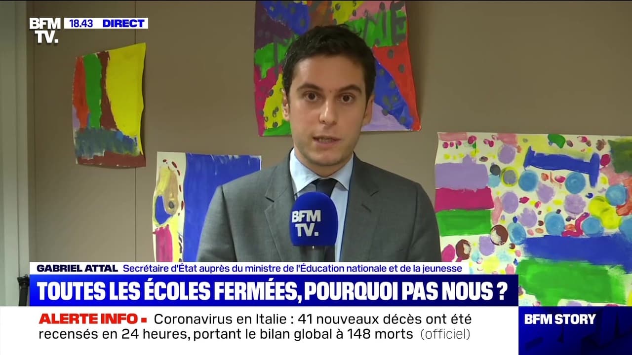 Story 8 Toutes les écoles fermées et pourquoi pas nous ? 05/03