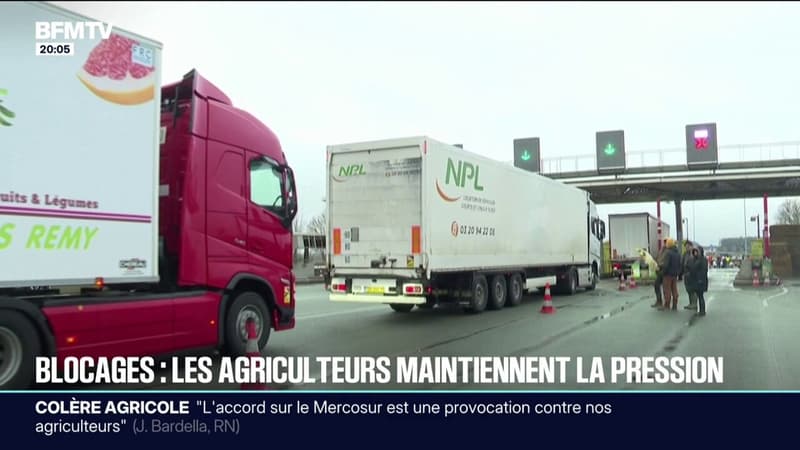 Colère agricole: les agriculteurs maintiennent la pression