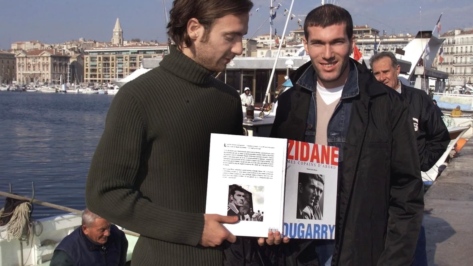Duga et Zizou en promo à Marseille Duga et Zizou en promo à Marseille