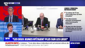 Principal retrouvé mort à Lisieux: "L'autopsie ne permet pas nécessairement d'avoir une certitude sur le processus qui a entraîné le décès", affirme le procureur de la République de Caen