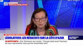 Législatives 2022: pour Mireille Damiano (Nupes), les résultats du premier tour offrent la "possibilité d'avoir enfin une vraie bifurcation dans la politique nationale"