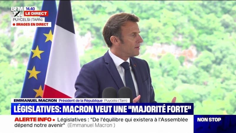 Emmanuel Macron accuse les 