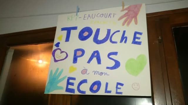 A Eaucourt-sur-Somme, parents et élèves dorment à l'école pour éviter la fermeture d'une classe
