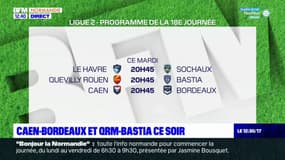 Ligue 2: les trois clubs normands jouent ce soir pour la 18e journée