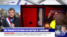Fabien Roussel: "L'heure est à accueillir celles et ceux qui fuient la guerre" en Ukraine