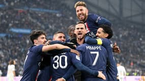 OM-PSG : la joie des Parisiens