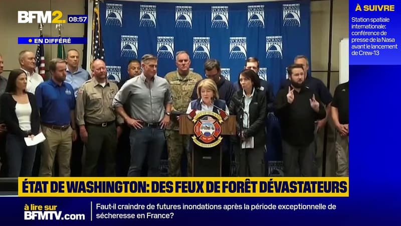 Incendies aux États-Unis: "Des centaines de maisons" détruites, selon la maire de Spokane