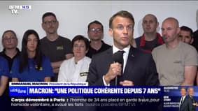 Emmanuel Macron: "Depuis sept ans, on a une politique qui est cohérente, qui produit des résultats d'attractivité" 