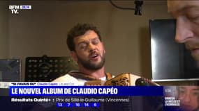 Dans "Rose des vents", Claudio Capéo chante la France des gens modestes