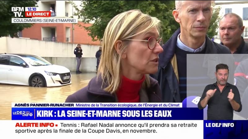 Inondations: Agnès Pannier-Runacher va lancer 