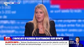 Violences faites aux femmes: "Adrien Quatennens n'est pas l'instrument de ce combat-là", selon son avocate