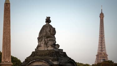 Paris sous la chaleur.