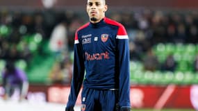 Wesley Jobello avec le Gazélec Ajaccio en novembre 2018.