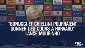 Man. United : "Bonucci et Chiellini pourraient donner des cours à Harvard" lance Mourinho