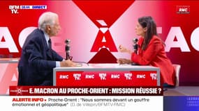 Israël/Hamas: Dominique de Villepin souhaite "une réponse proportionnée" qui implique de "ne pas confondre les Palestiniens avec le Hamas" 