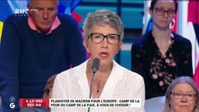 Tribune de Macron pour l'Europe : " Il accuse toujours les autres et se pose en sauveur de ce populisme qui nous guette. Mais on ne voit pas de solutions qui nous empêcheraient d'aller vers ce même populisme !" @ZohraBitan #GGRMC