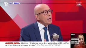 Eric Ciotti : "Je ne veux pas voir Mr Mélenchon ou Mme Le Pen à la tête de notre pays"