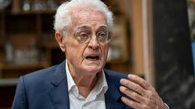 L'ancien Premier ministre socialiste Lionel Jospin, dans le XXe arrondissement de Paris, le 8 mai 2022