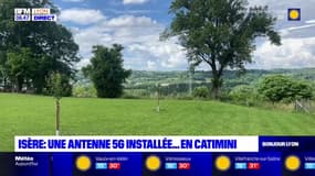 Isère: une antenne 5G installée en catimini