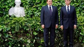 Silvio Berlusconi et Nicolas Sarkozy se sont retrouvés à Rome pour remettre un peu de sérénité dans des relations franco-italiennes mises à l'épreuve par les conséquences du "printemps arabe" et l'appétit de groupes français pour des entreprises transalpi