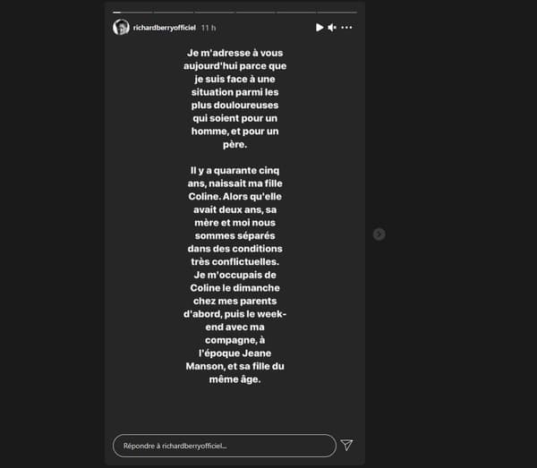 Richard Berry accusé d'inceste par l'une de ses filles: ce que l'on sait