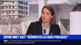Budget: "On se prépare à avoir, en 2026, une année noire pour le pouvoir d'achat", affirme Sophie Binet, secrétaire générale de la CGT