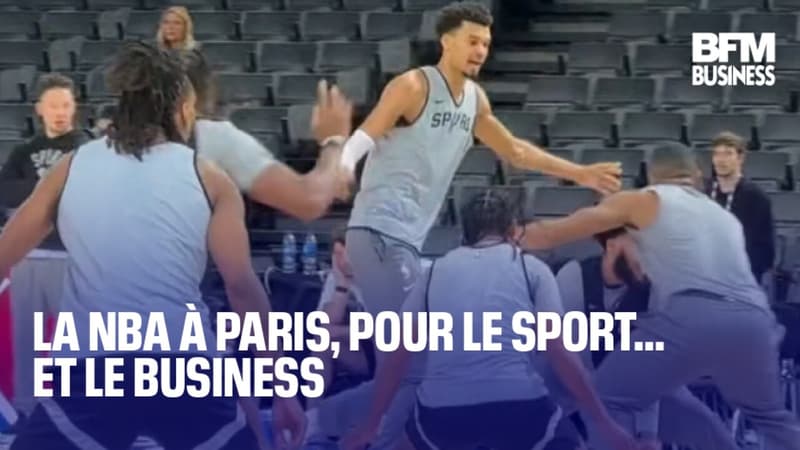 La NBA à Paris, pour le sport... et le business