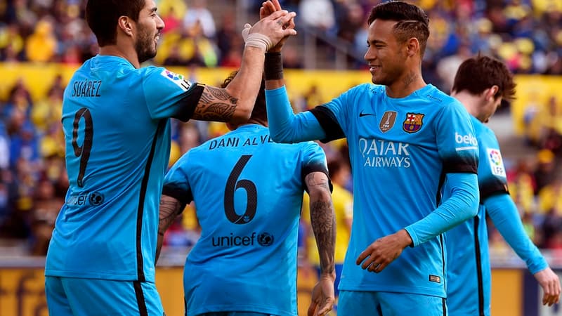Luis Suarez et Neymar