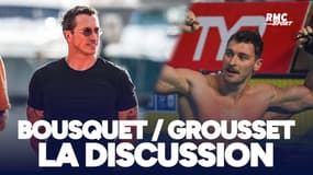 Natation : L'échange sympathique entre Fred Bousquet et Grousset tout juste champion du monde