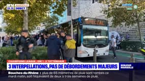 OM-Tottenham: pas de débordements majeurs à Marseille