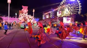 Des images du carnaval de Nice 2022.