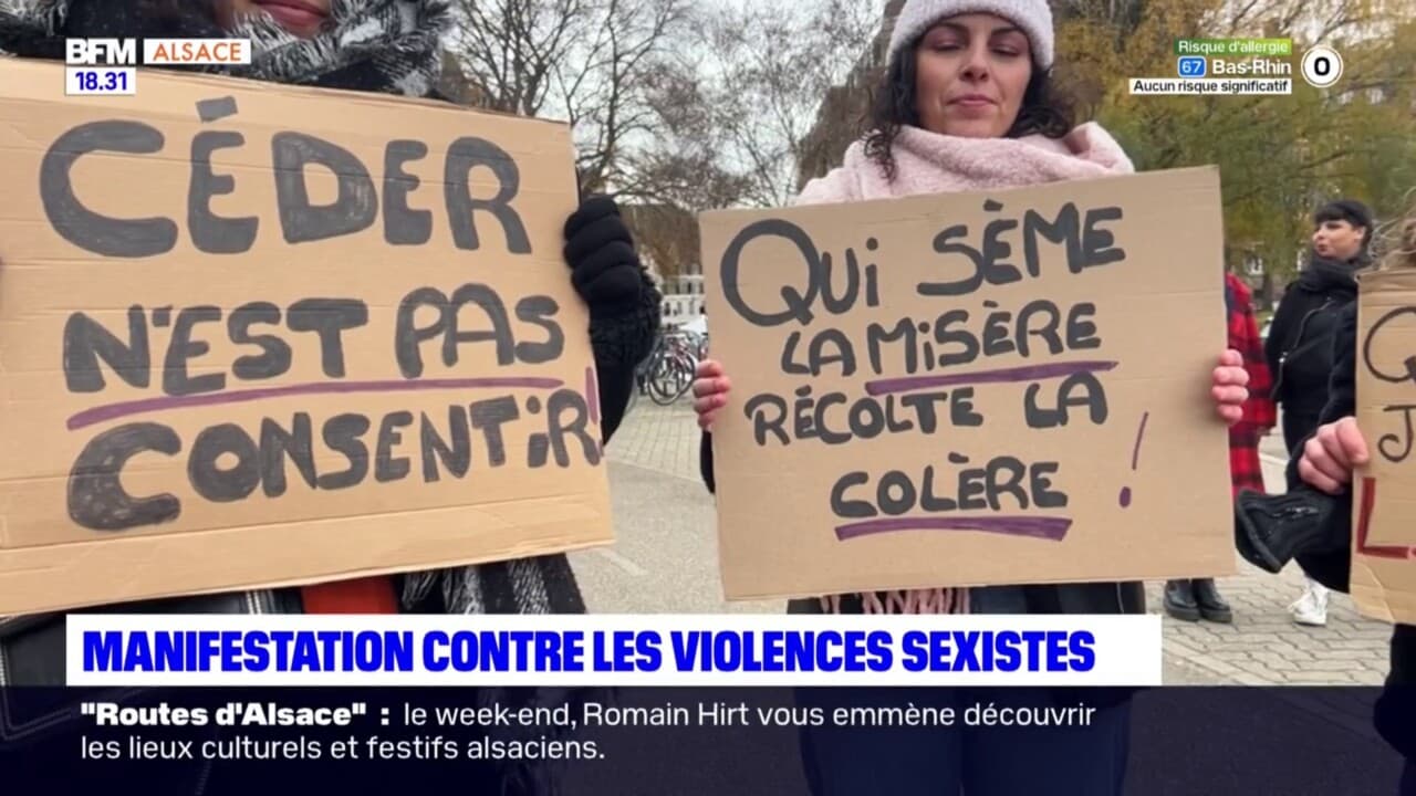 Strasbourg Mobilisation Contre Les Violences Sexistes Et Sexuelles