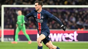Fabian Ruiz avec le PSG, le 15 février 2025
