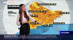 Météo Côte d'Azur: du soleil et des températures au-dessus des normales de saison ce mercredi