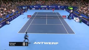 Résumé : Edmund - Monfils (3-6, 7-6, 7-6) – ATP d’Anvers