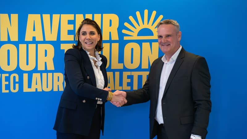 Municipales à Toulon: Emmanuel Le Lostec, tête de liste d'Écologie au Centre, rallie la candidate RN Laure Lavalette