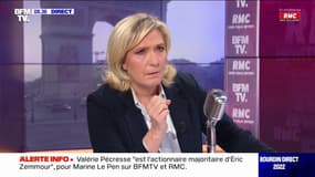 Marine Le Pen: "Je suis moi-même trois fois vaccinée, le vaccin limite les cas graves du Covid"