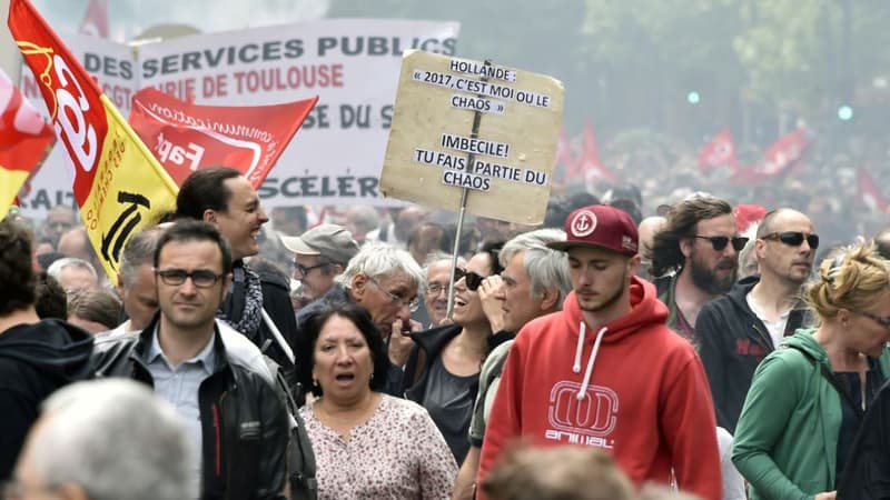 La mobilisation contre la loi Travail s'est poursuivie jeudi dans toute la France. 
