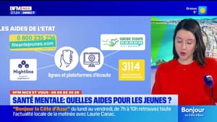 BFM Nice et Vous – On parle ce matin de santé mentale. Quelles aides pour les jeunes ?  
