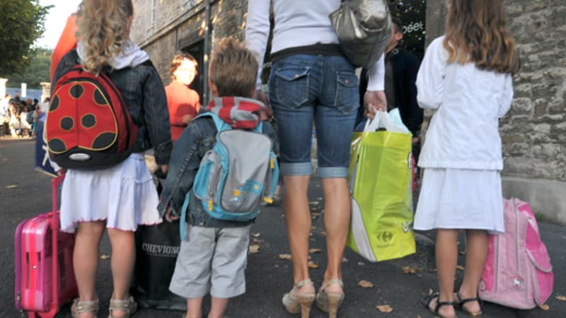 enfants à l'école