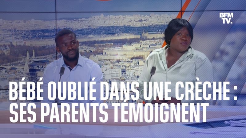 Bébé oublié dans une crèche des Yvelines: ses parents témoignent sur BFMTV