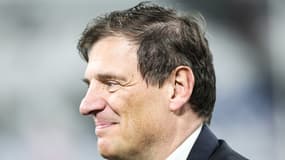 Florian Grill, le président de la FFR, avant Ecosse-France, le 10 février 2024.