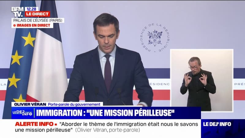 Loi immigration: Olivier Véran reconnait 