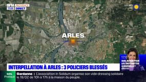 Arles: trois policiers blessés lors d'une interpellation