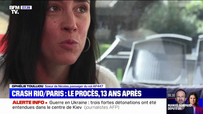 Procès du Crash Rio/Paris: la soeur d'une victime témoigne