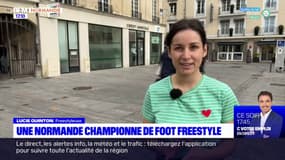 Une Normande championne de foot freestyle