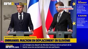 Véhicules électriques made in UE : "Nous voulons défendre notre capacité à produire des véhicules", affirme Emmanuel Macron en Slovénie